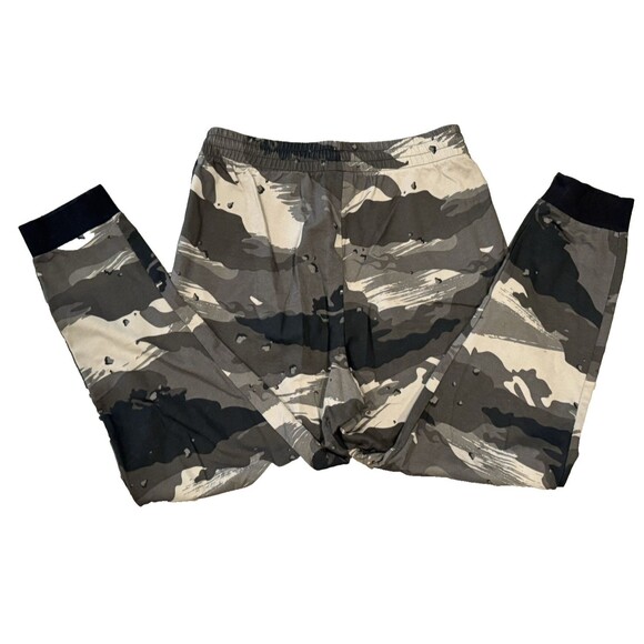 Li-Ning Badfive Camo Joggers Size L - Picture 2 of 8